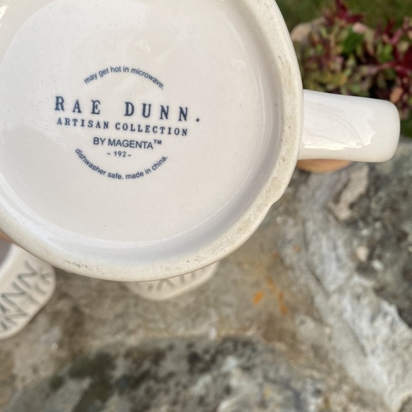 Three Rae Dunn Artisan collection coffee mugs - Picture 10 of 10